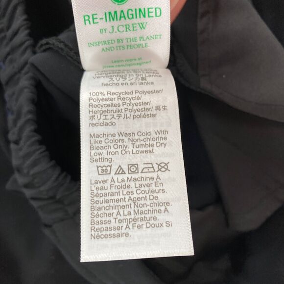 J.Crew Jamie Ankle Pants Women's Plus 18 Pull On Tapered Black Stretch Fabric‎ - Picture 6 of 13